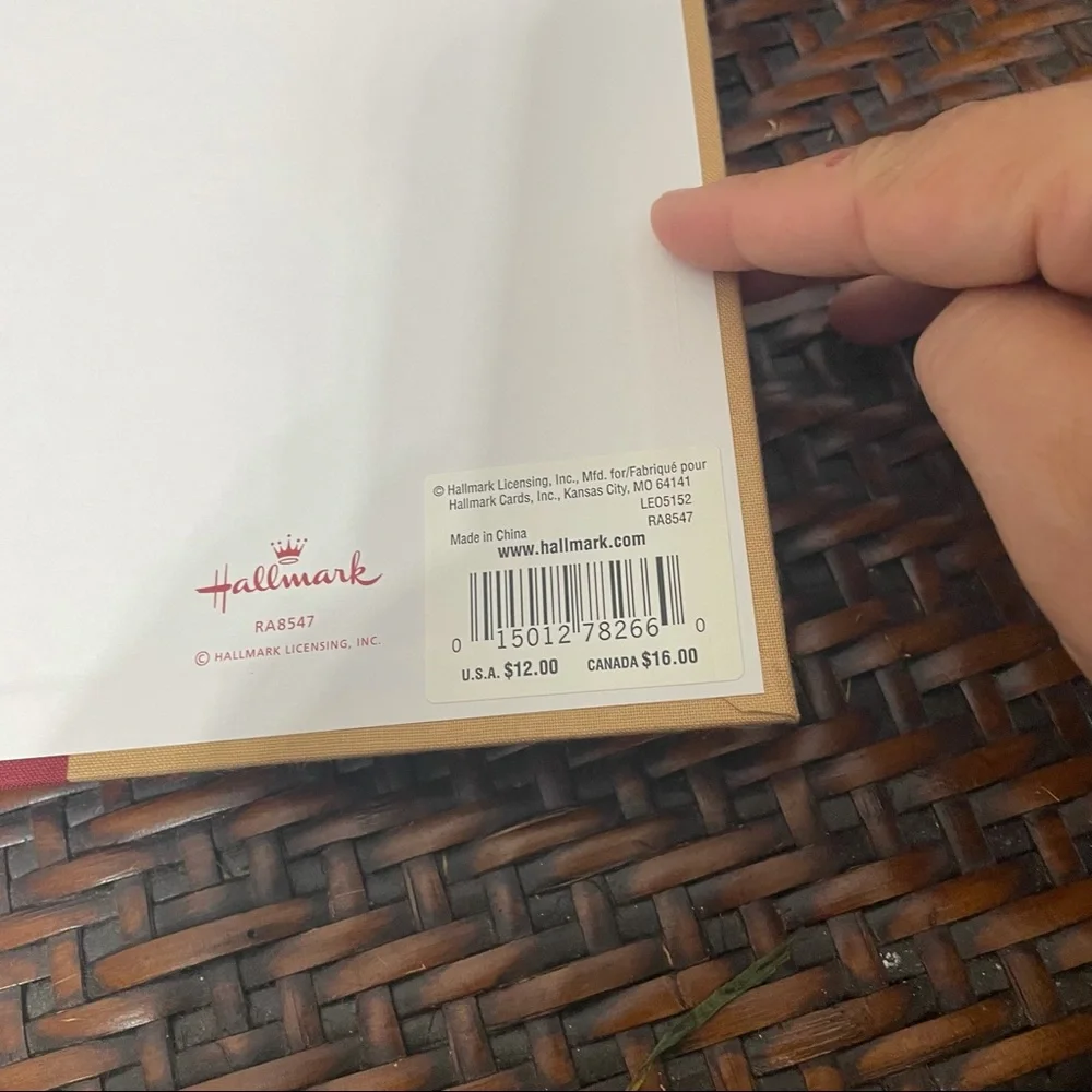 New Hallmark Notebook Journal